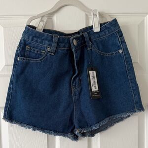 Denim Blue Women's Shorts